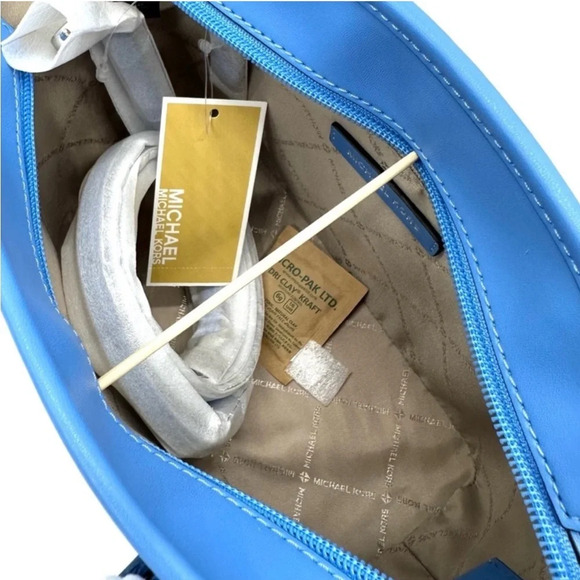 Michael Kors XS Jet Set Travel Top Zip Tote Bag
Blue/Silver - Picture 8 of 11